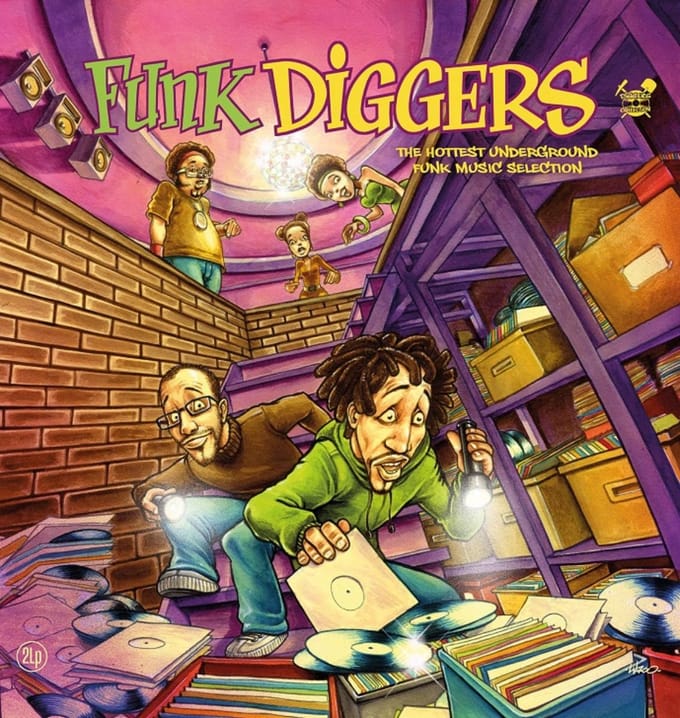 Various Artists - Funk Diggers (2 LP) (Remastered)