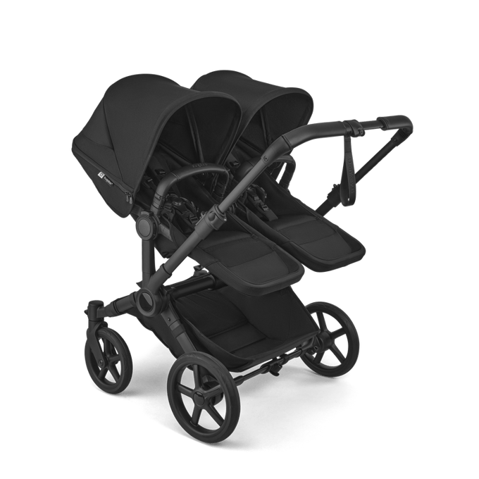 Bugaboo Donkey 6 Twin Kinderwagen - Heritage Black Bekleding heritage black bekleding
