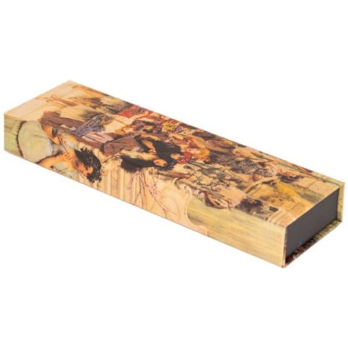 Paperblanks pencil case, formaat 22 x 3 x 6,5 cm - lawrence alma-tadema spring