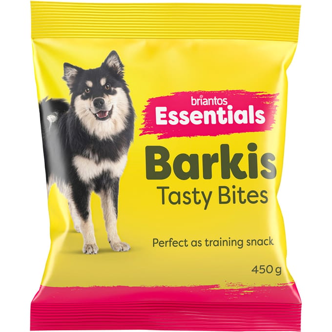 450g Briantos Essentials Barkis in Nachfüllbeutel Trainingssnack für Hunde