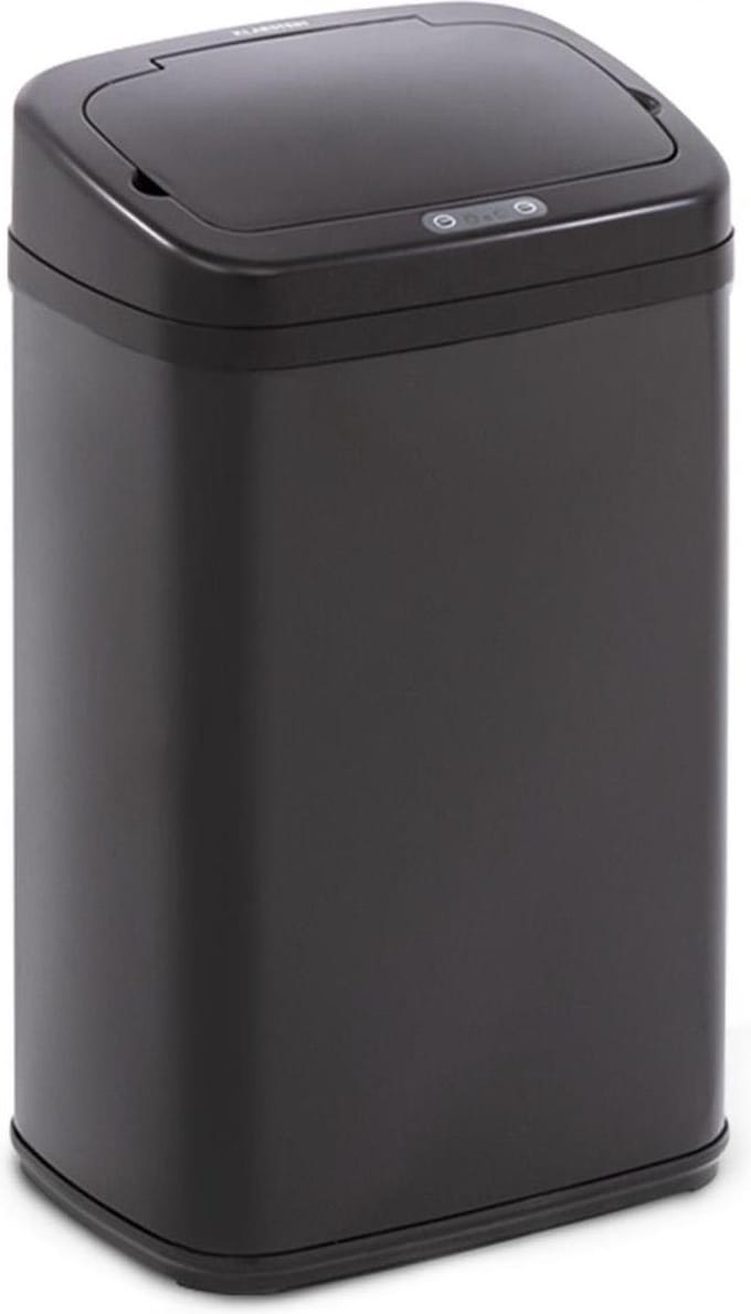 Klarstein Cleansmann Afvalbak met sensor - 30 Liter - Prullenbak - Zwart