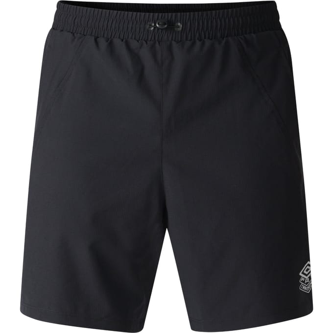 Umbro Heren Pro Training Geweven Shorts (Zwart)