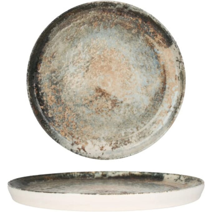 Rinart Dessertbord - Obvara - Porselein - 20 cm - set van 6