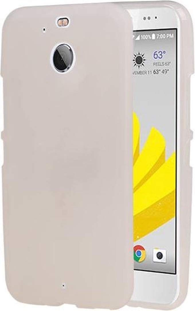 BestCases.nl HTC 10 Evo TPU back case hoesje transparant Wit