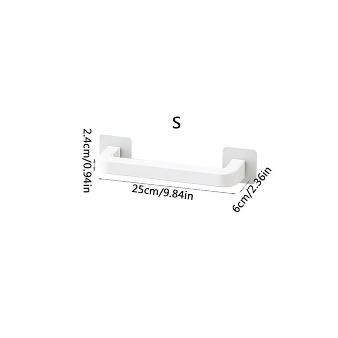 Support de Rangement pour Élastiques à Cheveux Domestique, Crochet Multifonctionnel Sans Perçage, Support de Rangement Sans Couture pour Dortoir white