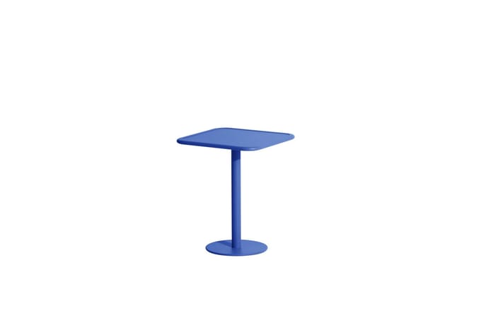 Petite Friture Week-End Bistrotafel vierkant - blauw