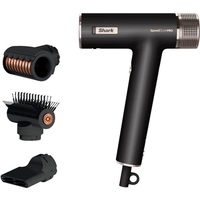 Shark SpeedStyle Pro 3-in-1 Föhn, Zwart | HD731EU | van SharkNinja