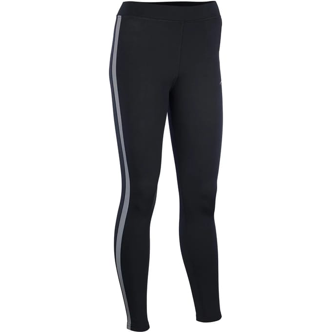 Avento Runningbroek Dames - Reflective Stripe - Zwart/Zilver - 42