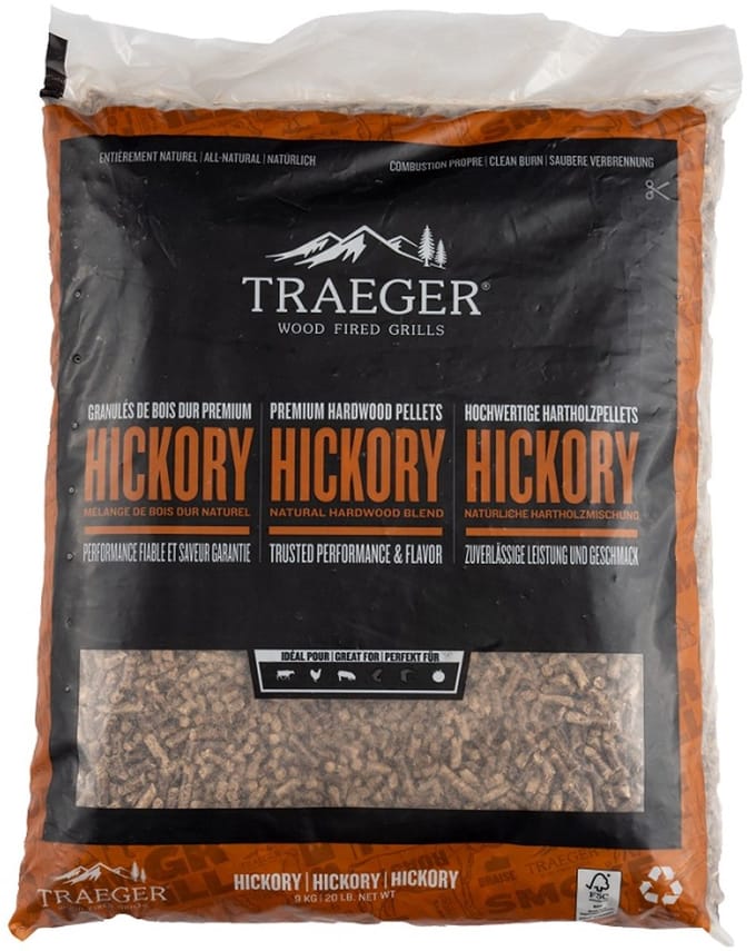 Traeger Fsc - Hickory Pellets 9 Kg Bag