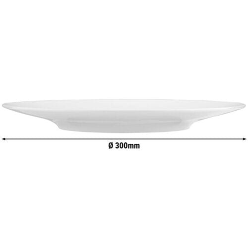 (6 stuks) SELTMANN WEIDEN Bord - plat - Ø 300mm - Wit Wit