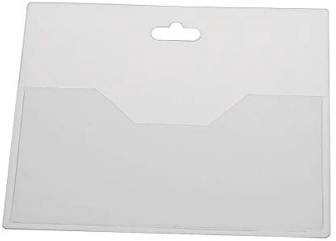 Transparante Open Kaarthouder voor Kaarten 90x60mm - 24 Stuks