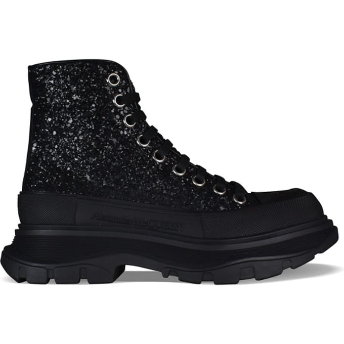 Alexander McQueen Sneakers Tread Slick Zwart