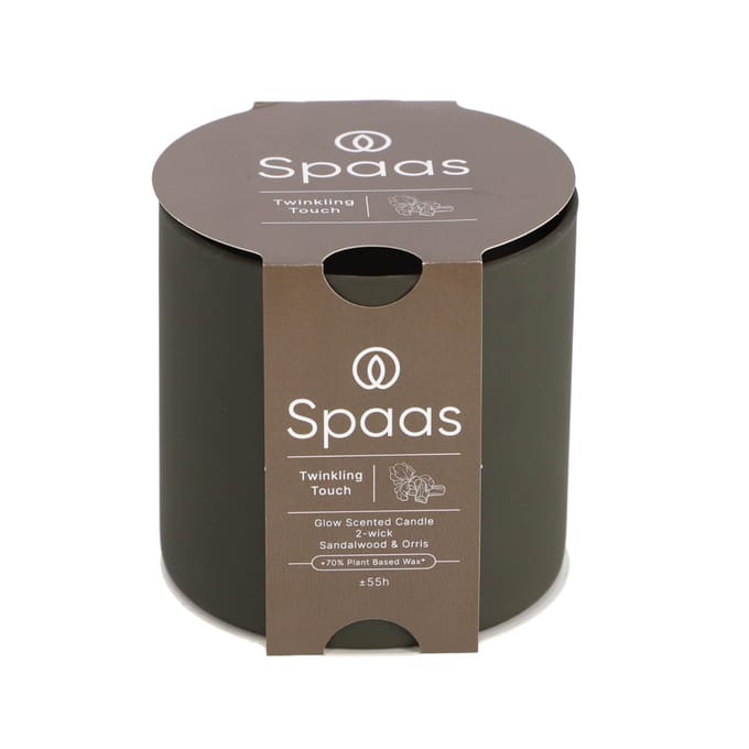 Spaas - Glow Geurkaars - 2-wiek - Twinkling Touch