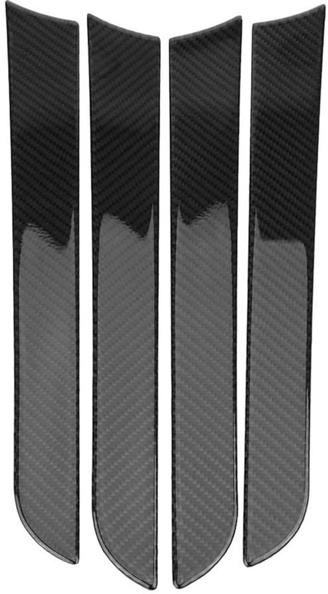 Auto Deurbekleding Frame - Koolstofvezel - Zwart - Decoratieve
