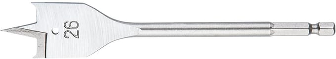 Graphite - Boor - 26mm - Snelwissel Hex Schacht - Voor Hout