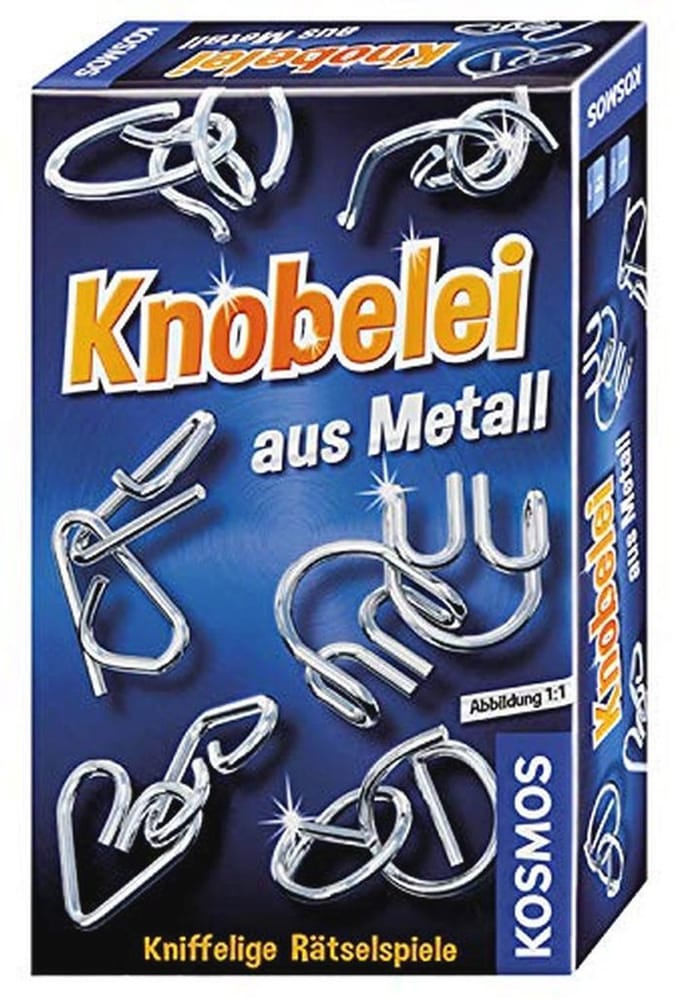 Metalen Knobelei: Puzzelspeelgoed voor 1 Speler vanaf 8 Jaar