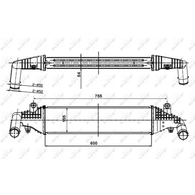 Intercooler NRF 30364