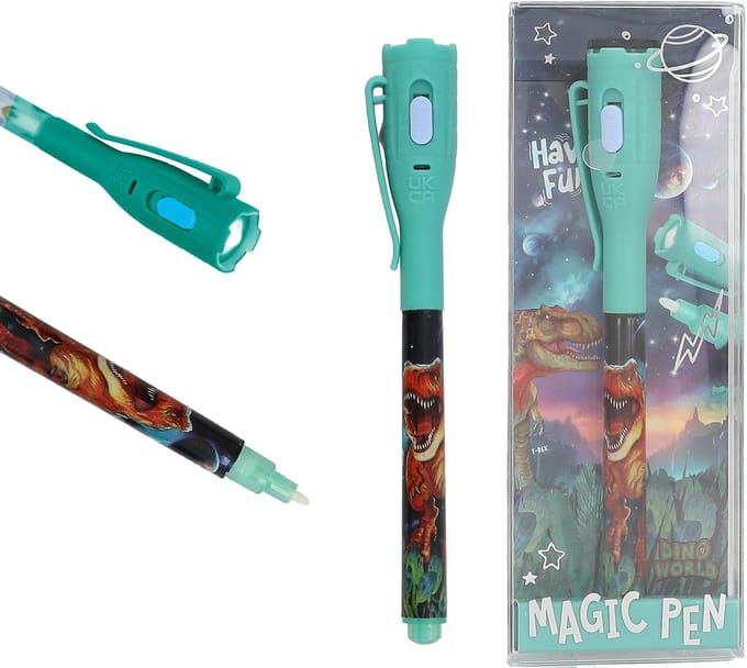 Depesche - Dino World geheime pen met LED