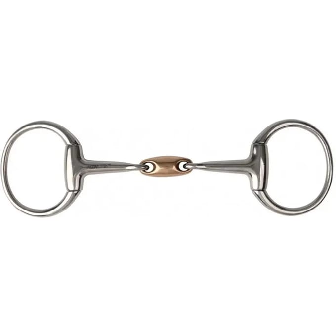Olijfbit voor paarden koperlink Metalab 16 mm
