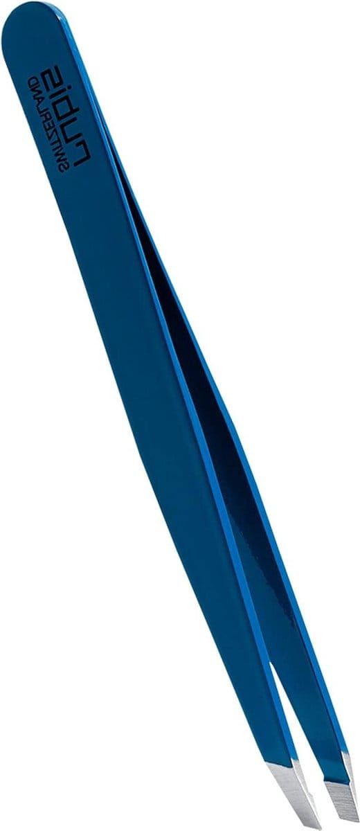 Universeel pincet met rechte punt - blauw