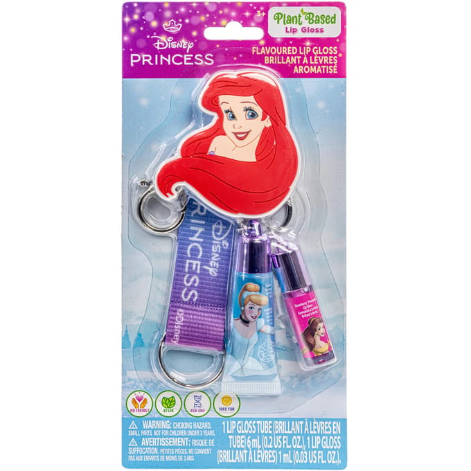 Disney princess lipgloss met sleutelhanger