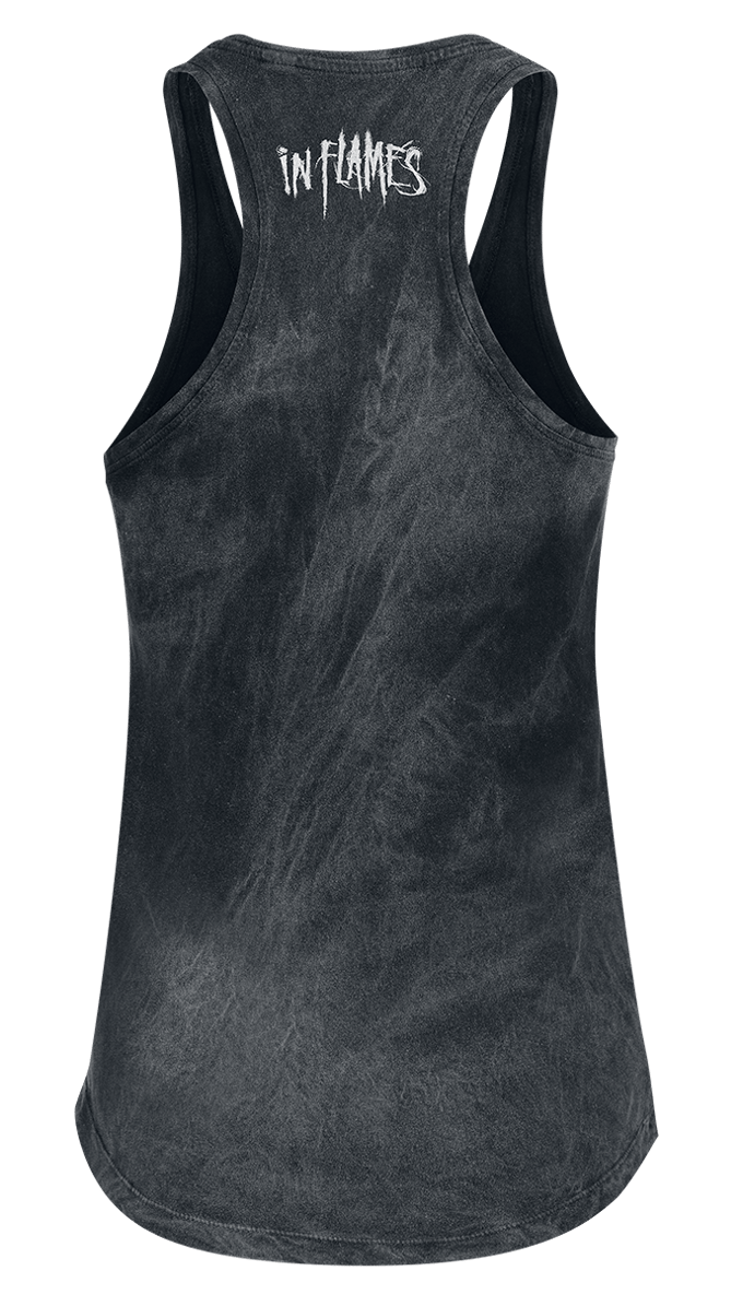 In Flames Clayman Vitruvian Dames Top - zwart - 3XL