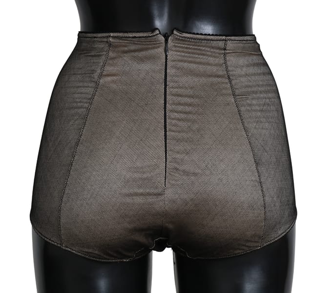 Dolce & Gabbana Dames Ondergoed Beige Met Zwart Net