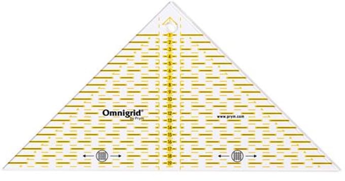 PRYM Driehoek voor 1/4 kwadraat inch Omnigrid 611640 - Prym