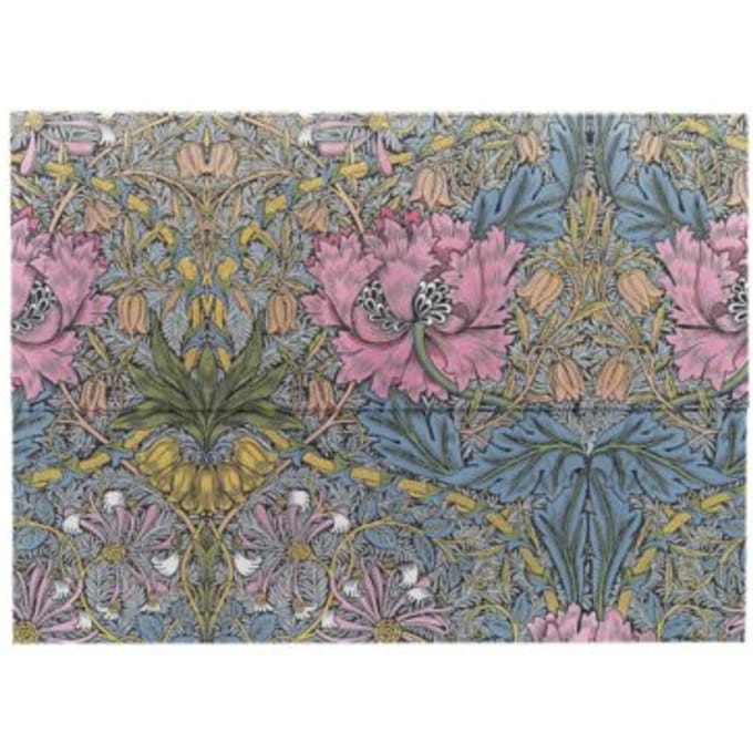 Paperblanks documentenmap, formaat 32 x 23 cm - morris pink honeysuckle