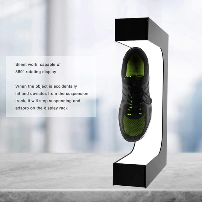 Magnetische Levitatie Schoenen Display Standaard 360 graden Roterend met Extra Gereedschap UK Plug