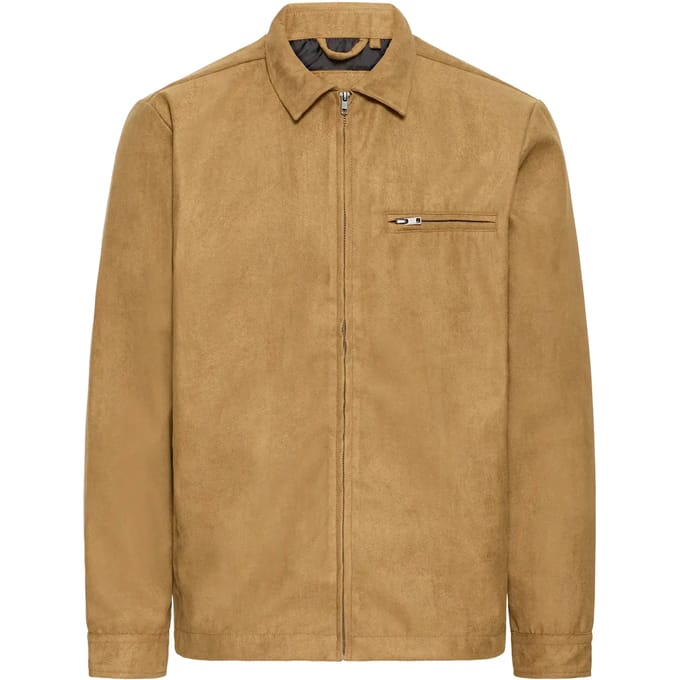 Jack in leerlook Model 'FOSSY'