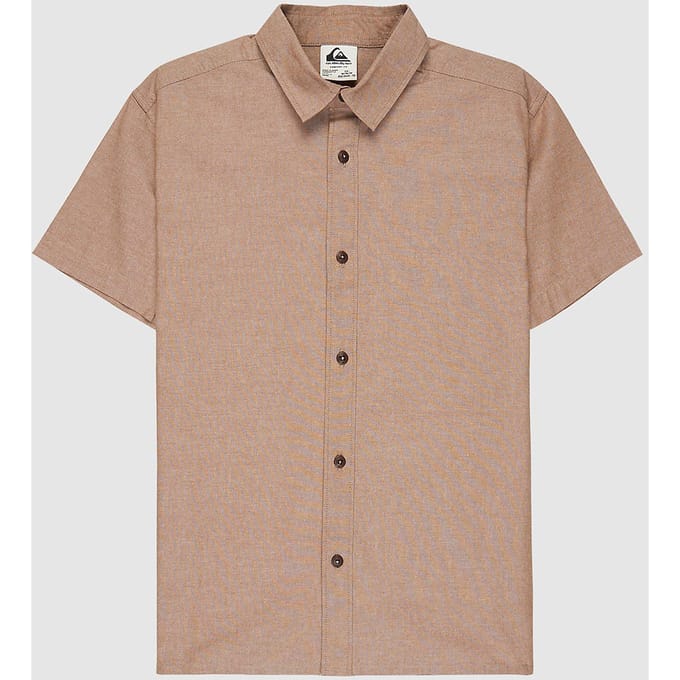 Quiksilver Drumfins Kids Shirt bruin