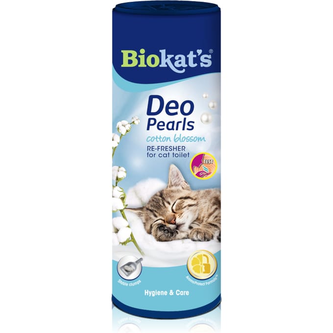 Biokat's Deo Pearls - Katoen bloesem (700 g)