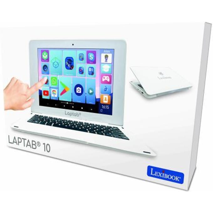 Lexibook Laptop 10 inch aanraakscherm QWERTY toetsenbord Interactief speelgoed Computer & tablets