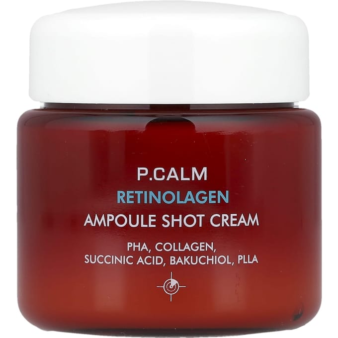 P.CALM, Crème Ampoule Shot Retinolagen, 60ml (2,02 fl oz) brown