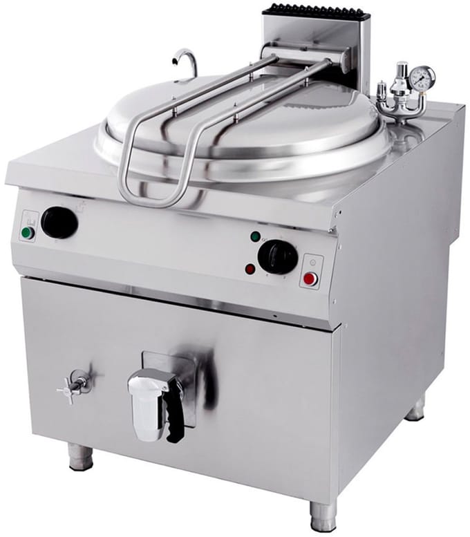 Premium Kookketel - 120 L - Indirect - 90 cm Diep - Elektrisch