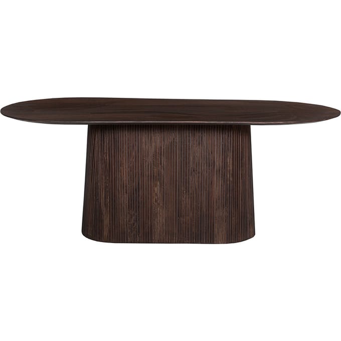 Stozy Eettafel 200 cm Ryker Donker Bruin