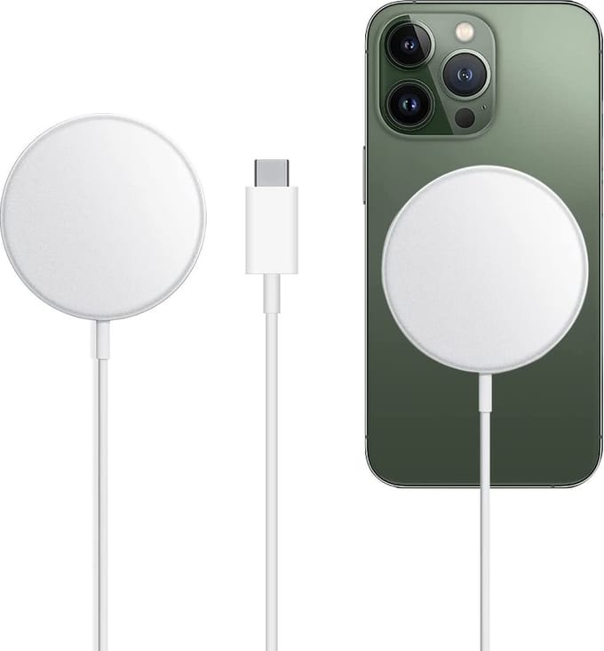 Draadloze Magnetisch Oplader Geschikt voor MagSafe opladen