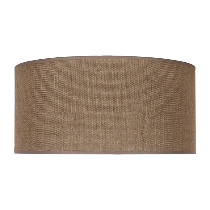 Duolla Lampenkap Roller, lichtbruin, Ø 50 cm, hoogte 24 cm