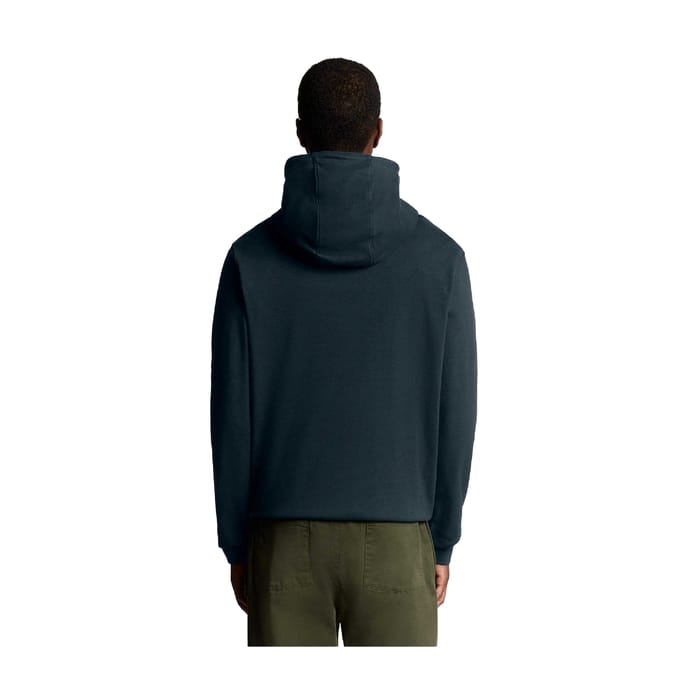 Lyle & Scott Heren Interlock Hoodie (Zwart)