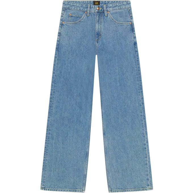 Lee Rider Loose Fit Spijkerbroek Blauw 27 / 33 Vrouw