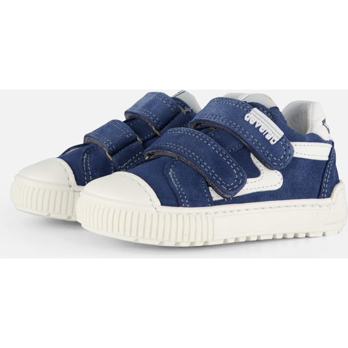 Develab Velcro Sneakers blauw Leer - Maat 23