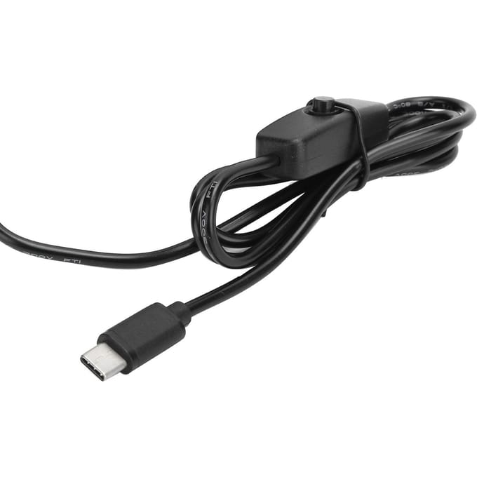 Voeding voor Raspberry Pi 4B 5V 3A TypeC Lader Stroomadapter met Aan Uit Schakelaar UK PLUG black