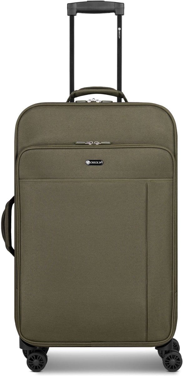 CHECK.IN Sevilla 3.0 4 wielen Trolley M 67 cm - Zachte bagage - - olive