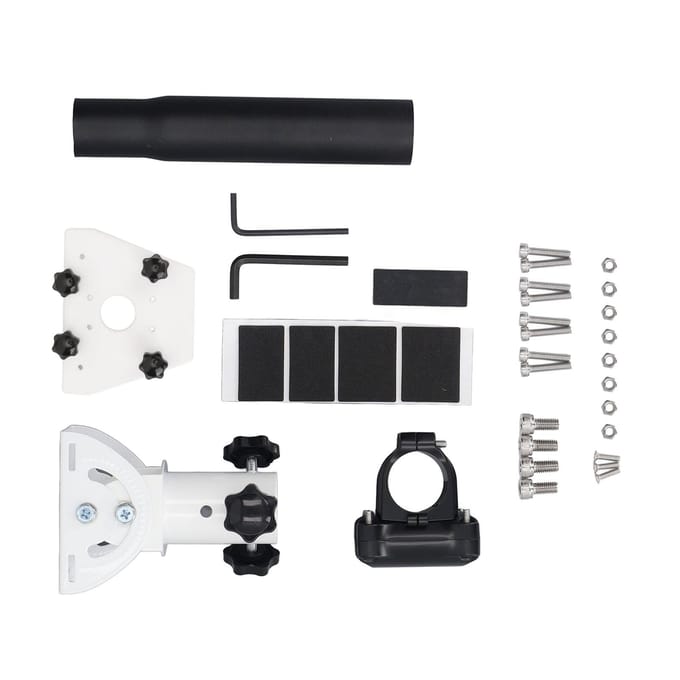 Support de toit satellite Rotation 360 degrés Inclinaison réglable 160 degrés Kit d'installation satellite pour Gen 3 black