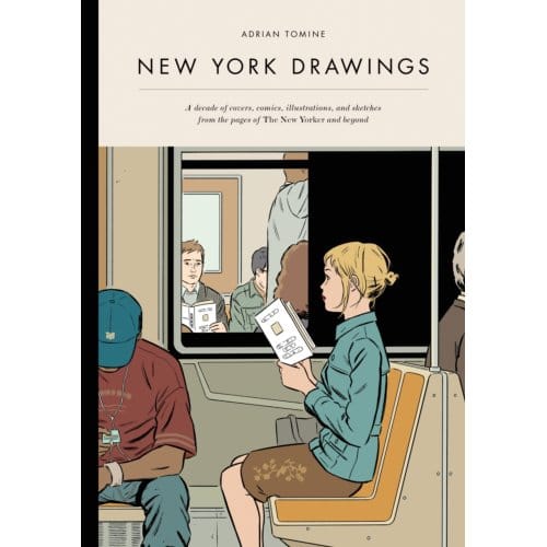 New York Drawings - Adrian Tomine