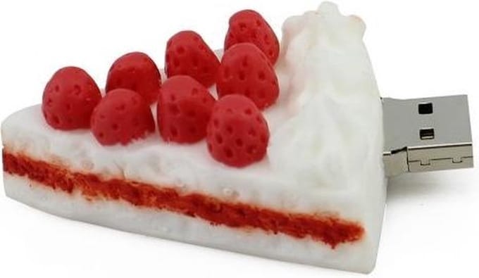 Tart usb stick 128GB 3.0 - gebak koek