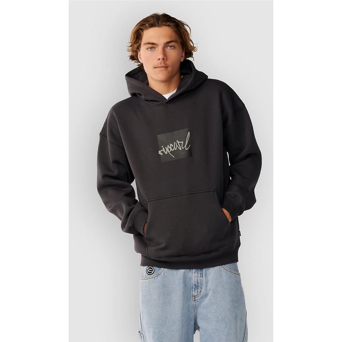 Rip Curl Rip Script Icon Hoodie zwart