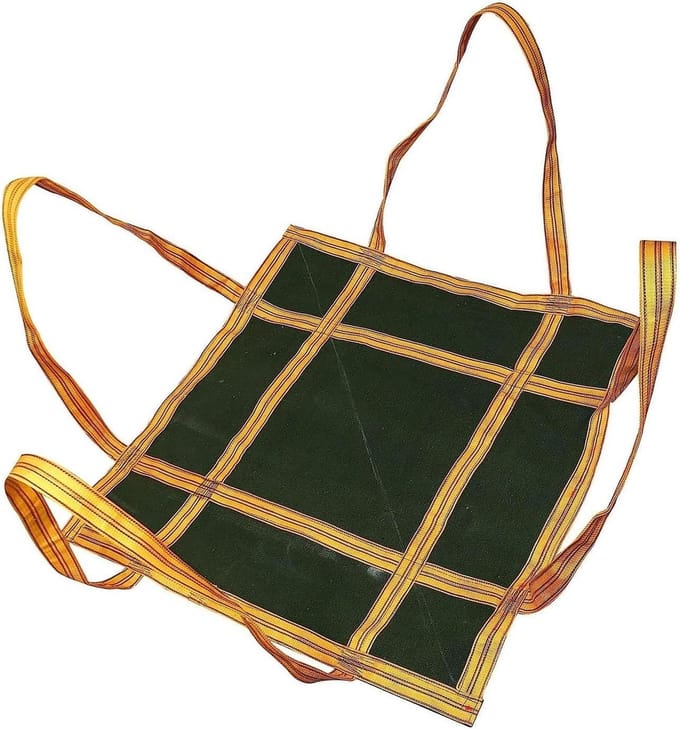 Robuust hijsnet - Vrachtnet - Veilig verplaatsen - Duurzame nylon constructie - 100x100cm - One Color