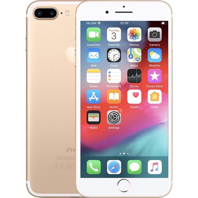 Apple iPhone 7 Plus refurbished door Renewd 128GB - Goud